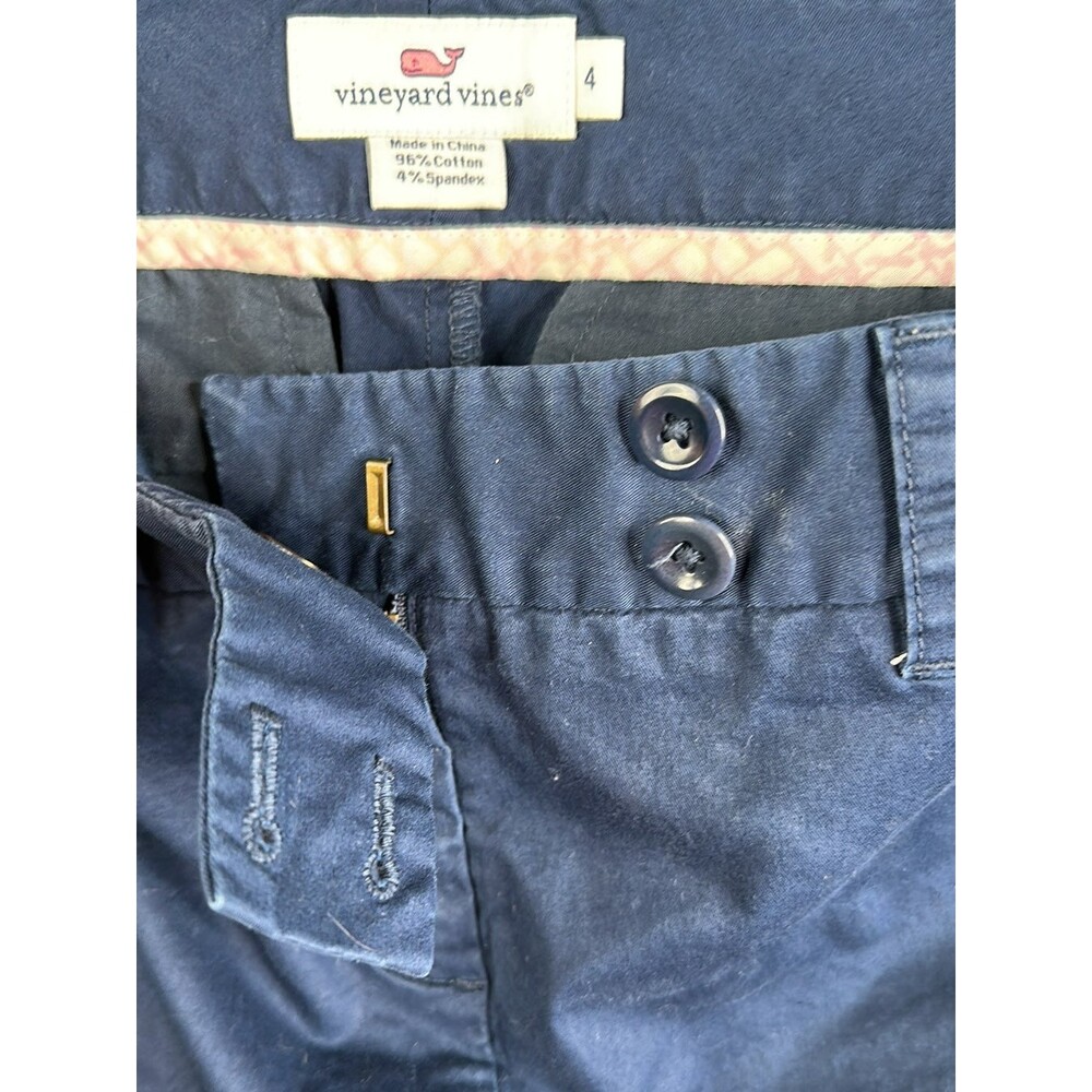Vineyard Vines mini skirt navy sz 4 - Picture 6 of 6